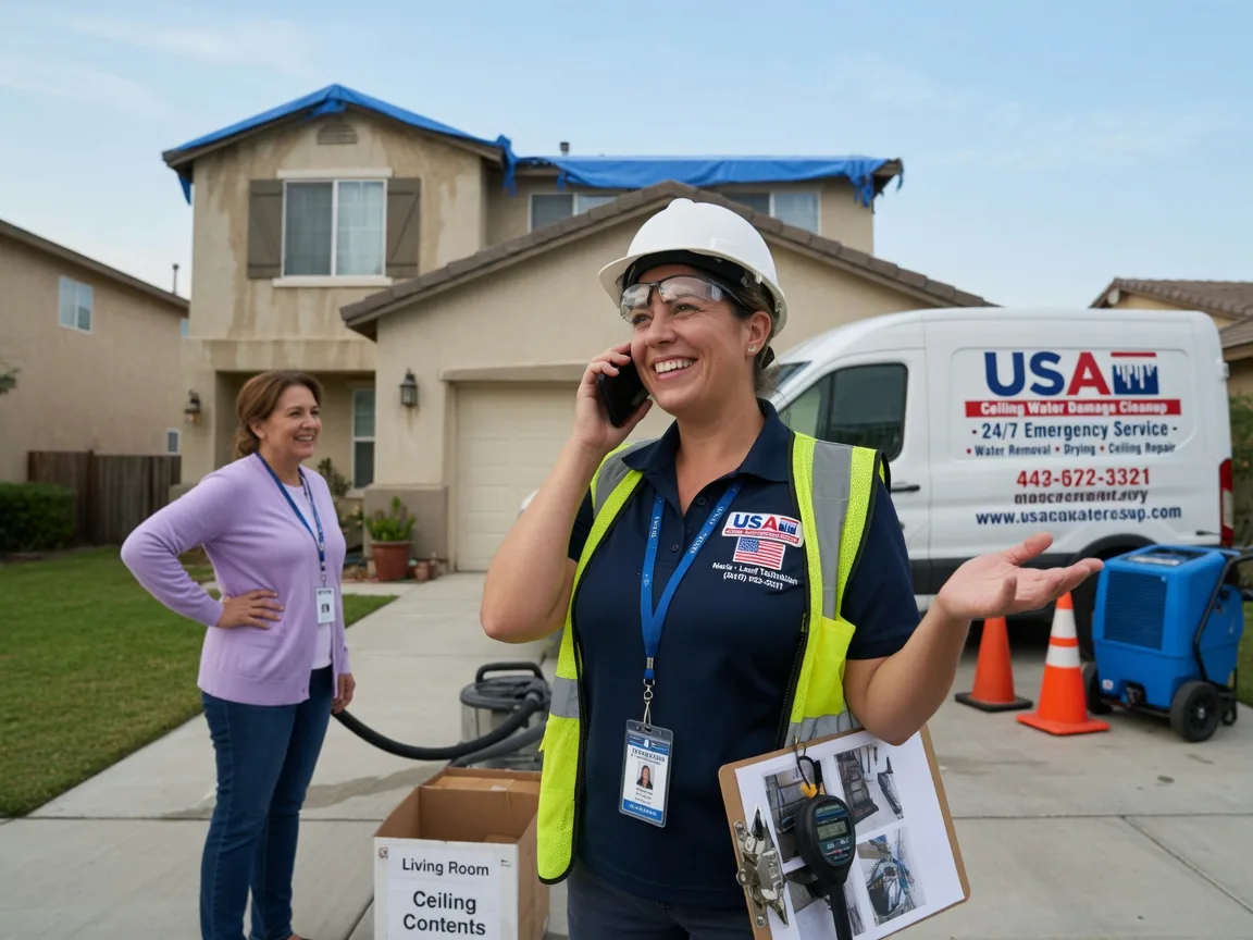Ceiling Water Damage Restoration Tabor, IA FAQs